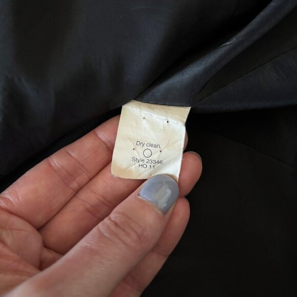 J.Crew Super 120s 100% Wool Blazer Jacket in Black Size 4 Office Normcore - Picture 6 of 11